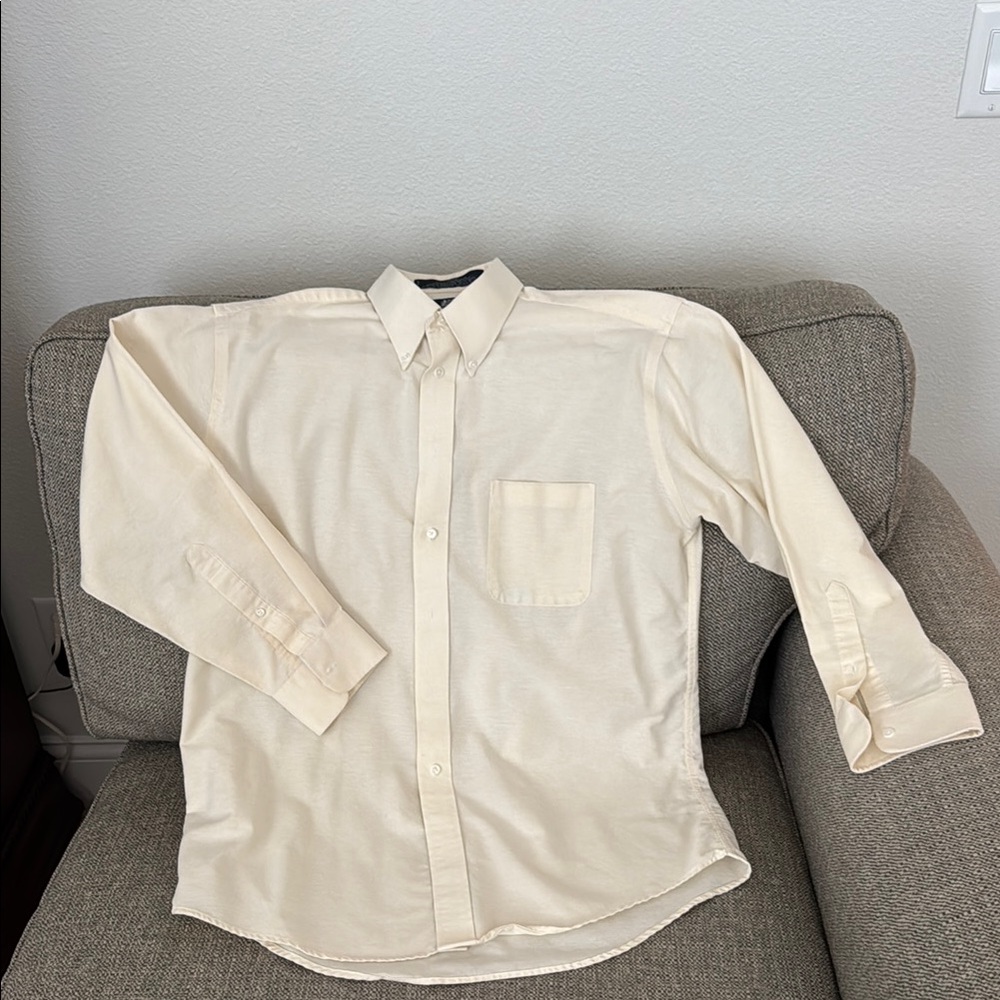 Men's Stafford Cream Shirt